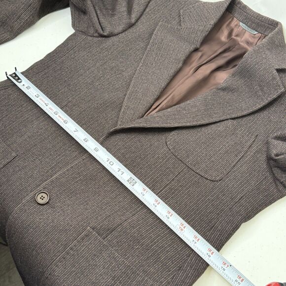 John Varvatos Jacket Wool Blazer Sport Coat Mens EU 48 USA 38 Italy Made Preppy - Picture 7 of 16